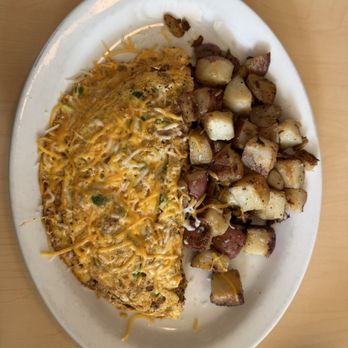 The Waffle Place - Spicy chorizo omelette - Breakfast & Brunch Near Me - Fresno, California The Waffle Place - Spicy chorizo omelette - Breakfast & Brunch Near Me - Fresno, California