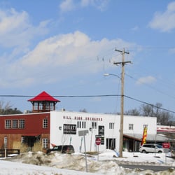 The Gateway Gallery and Gift Shop - exterior view of gallery building from Rte 7