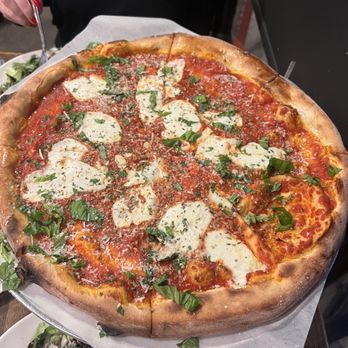 Apizza Doho - aBeetz pizza with mozzarella.  Basically a delicious Margherita Pizza. - Pizza Near Me - Dana Point, California