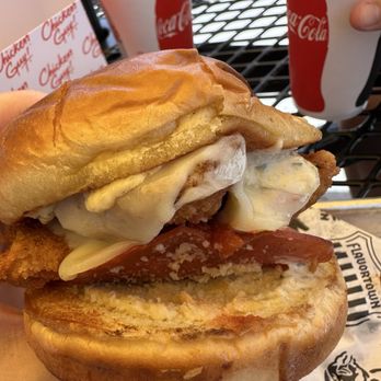 Chicken Guy! - Pepperoni Chicken Parm Sandwich - Chicken Shop Near Me - Wesley Chapel, Florida Chicken Guy! - Pepperoni Chicken Parm Sandwich - Chicken Shop Near Me - Wesley Chapel, Florida