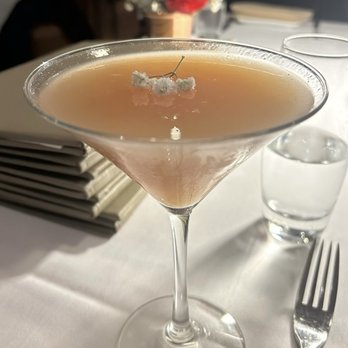 Chef Adrianne's Vineyard Restaurant and Bar - Lychee and passion fruit martini - Steakhouses Near Me - Miami, Florida