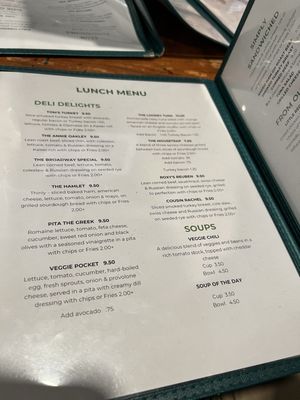 Menu photo 2 Roxy's Cafe Harrisburg, PA