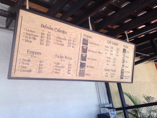 Menu photo 8 El Hidalgo - Expendio de Café Tijuana, BCN Menu photo 8 El Hidalgo - Expendio de Café Tijuana, BCN