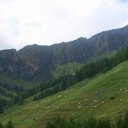 Camping Libac - Nachmittags auf der Alm. Valle Varaita, Piemont.