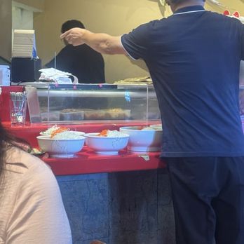 Sushi O Sushi - Our smaller bowls on the left - Sushi Bars Near Me - Santa Clara, California