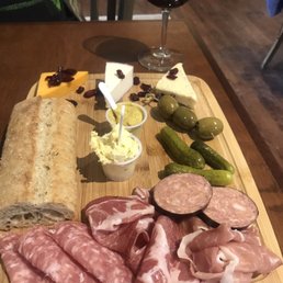 Great meat & cheese plate!