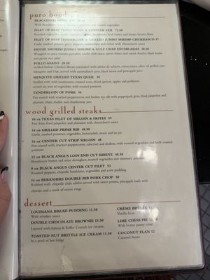 Menu photo 2 Boudro's, a Texas Bistro San Antonio, TX