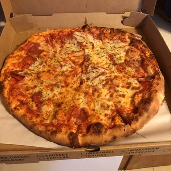John's Best Pizza - Large cheese with pepperoni - Pizza Near Me - Ridgefield, Connecticut John's Best Pizza - Large cheese with pepperoni - Pizza Near Me - Ridgefield, Connecticut