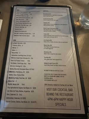 Menu photo 1 Angel Oak Restaurant Johns Island, SC Menu photo 1 Angel Oak Restaurant Johns Island, SC