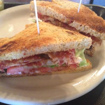 Merridee's Breadbasket - BLT on tomato parmesan bread - Bakeries Near Me - Franklin, Tennessee