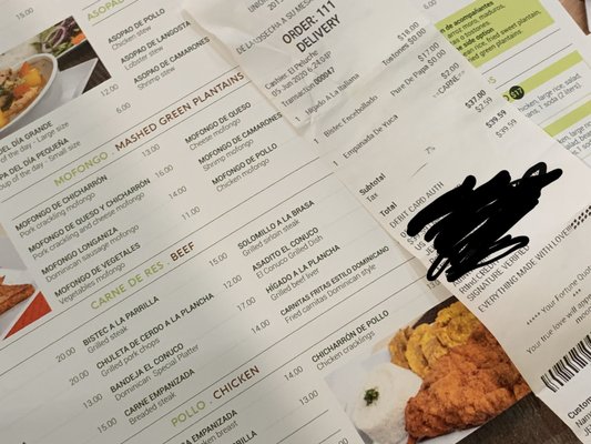 Menu photo 2 El Conuco Restaurante Union City, NJ