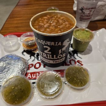 Taqueria 2 Potrillos - Frijoles Charros! Great option if you want to increase fiber intake (it is mainly beans) - Mexican Near Me - Ontario, California Taqueria 2 Potrillos - Frijoles Charros! Great option if you want to increase fiber intake (it is mainly beans) - Mexican Near Me - Ontario, California
