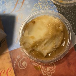 Mashed Potatoes & Gravy that was supposed to be gravy ONLY Mashed Potatoes & Gravy that was supposed to be gravy ONLY