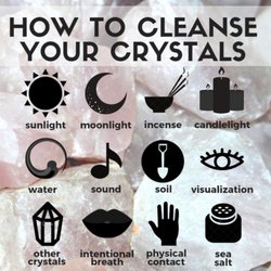 Your Crystal Shop - How to clean your crystals