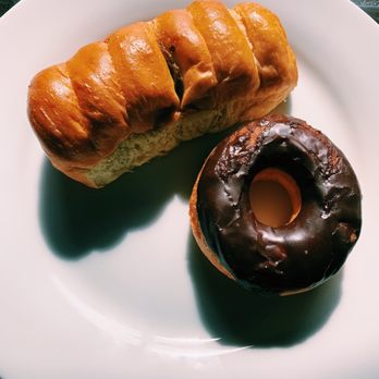 Southern Maid Donuts - Chocolate Donut & Spicy Sausage Roll - Donuts Near Me - Flower Mound, Texas Southern Maid Donuts - Chocolate Donut & Spicy Sausage Roll - Donuts Near Me - Flower Mound, Texas