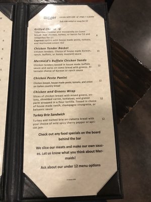 Menu photo 5 Three Mermaids Public House Tigard, OR