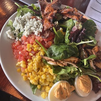Craft'd - It was a good Cobb salad with candied bacon and deviled eggs. - American Near Me - Plainfield, Illinois