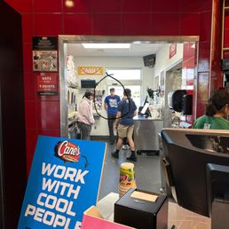 This guy asked me if I needed ketchup, he never gave me any after I left. It's very inconvenient to turn my car around to ask for ketchup.