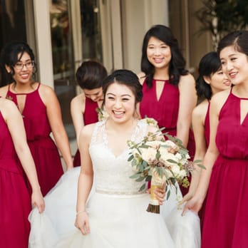 A Blissful Soirée - Bridal party from Carla and Andy's wedding. Photo by Joelle Photography. - Wedding Planning Near Me