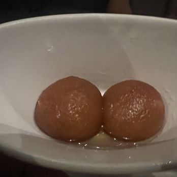 Monsoon Eclectic Modern Indian - Gulab Jamun (fried pastry balls) - Indian Near Me - Hampton, Virginia Monsoon Eclectic Modern Indian - Gulab Jamun (fried pastry balls) - Indian Near Me - Hampton, Virginia