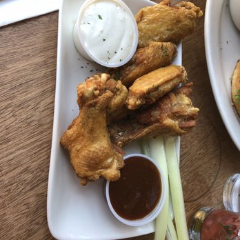 Sweet Science - Spicy pineapple bbq wings - Bars Near Me - Brooklyn, New York Sweet Science - Spicy pineapple bbq wings - Bars Near Me - Brooklyn, New York