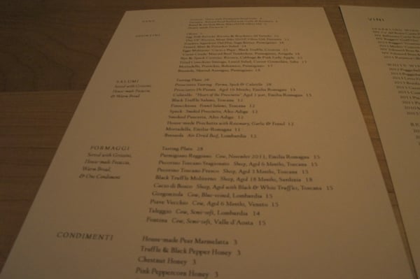 Menu photo 6 Bar Bricco Edmonton, AB