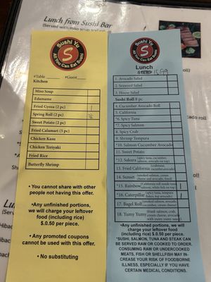 Menu photo 2 Sushi Yu Kennesaw, GA Menu photo 2 Sushi Yu Kennesaw, GA