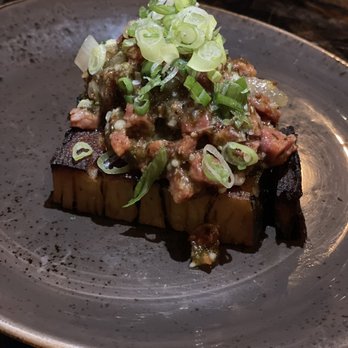 XO Restaurant - STARCH: Seaweed Potato Au Gratin, Portuguese Sausage Sauce - Asian Fusion Near Me - Honolulu, Hawaii XO Restaurant - STARCH: Seaweed Potato Au Gratin, Portuguese Sausage Sauce - Asian Fusion Near Me - Honolulu, Hawaii
