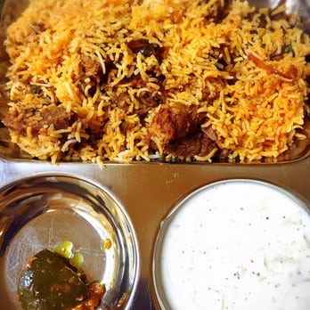 Vik's Chaat - Lamb Biryani $9.00- - Indian Near Me - Berkeley, California Vik's Chaat - Lamb Biryani $9.00- - Indian Near Me - Berkeley, California