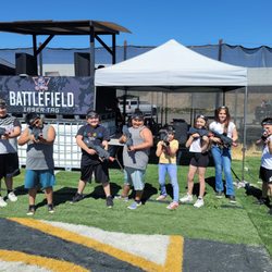 Battlefield Laser Tag - Red Team is Ready