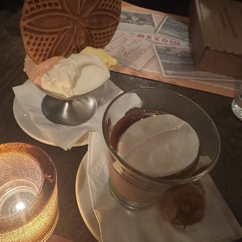 Pizzeria Mozza - Butterscotch Budino and Gelati & Sorbetti - Pizza Near Me - Los Angeles, California