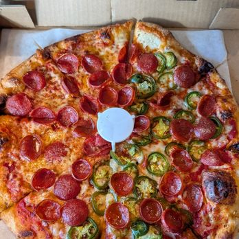 Cheese Theory - Pepperoni and jalapeno pizza - Pizza Near Me - Sherman Oaks, California