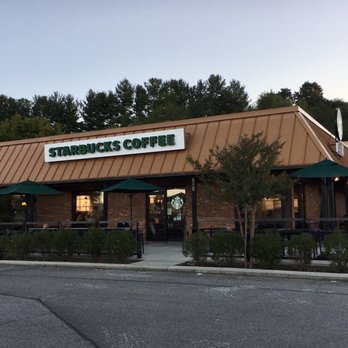 Starbucks - Outside of shop - across the street from the Kroger, Hokie Shop Chapter Two, University Mall Shopping Center - Coffee & Tea Near Me - Blacksburg, Virginia