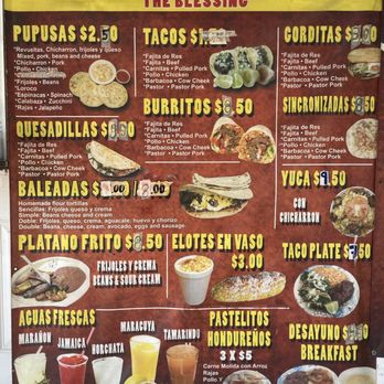 Tacos y Pupusas - Menu - Salvadoran Near Me - McKinney, Texas