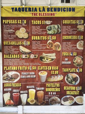 Menu photo 1 Tacos y Pupusas McKinney, TX