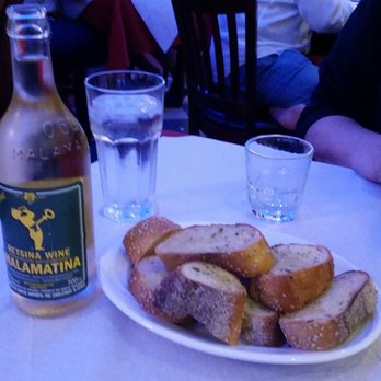 Stamatis Restaurant - Wine an bread - Greek Near Me - Astoria, New York