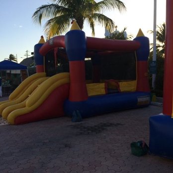 Four Star Rentals - Bounce House With Double Slide - Party Equipment Rentals Near Me - Key West, Florida