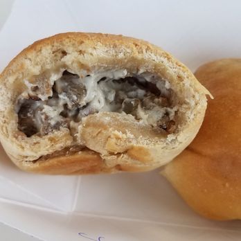 Saint Louis Kolache - Inside of sausage and gravy - Breakfast & Brunch Near Me - Saint Louis, Missouri Saint Louis Kolache - Inside of sausage and gravy - Breakfast & Brunch Near Me - Saint Louis, Missouri