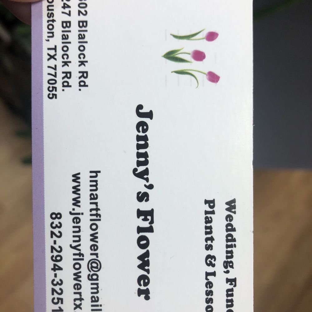 Jenny's Flower - Floral Designers Near Me - Houston, Texas