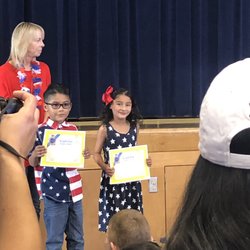 Newman Elementary - Kinder awards