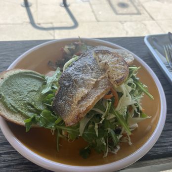 Open Face Food Shop - Branzino Sandwich - Sandwiches Near Me - Los Angeles, California