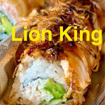 Sushi Ya - Lion King Roll - Japanese Near Me - Lakewood, Washington Sushi Ya - Lion King Roll - Japanese Near Me - Lakewood, Washington