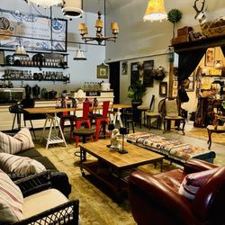 The Seafood Shop Gourmet & Charcuterie - This gorgeous lounge is in the back of The Seafood Shop and is available for special events with food catered by the shop.
