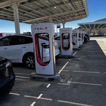 Tesla Supercharger - Baker - Nice solar roof covered chargers - EV Charging Stations Near Me - Baker, California Tesla Supercharger - Baker - Nice solar roof covered chargers - EV Charging Stations Near Me - Baker, California