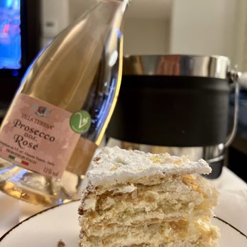 Notte's Bon Ton Pastry - If I am going to have winter fat, let it be from slices and slices of the Diplomat cake. The Prosecco is a good side kick to the slice. - Bakeries Near Me - Vancouver, British Columbia Notte's Bon Ton Pastry - If I am going to have winter fat, let it be from slices and slices of the Diplomat cake. The Prosecco is a good side kick to the slice. - Bakeries Near Me - Vancouver, British Columbia