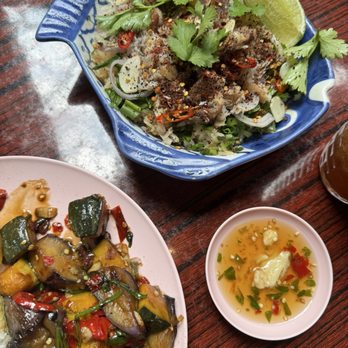 Holy Basil - Shredded fish over rice - Thai Near Me - Los Angeles, California