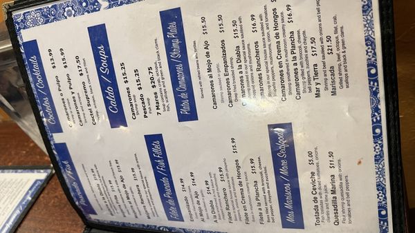 Menu photo 1 La Paloma San Bruno, CA Menu photo 1 La Paloma San Bruno, CA