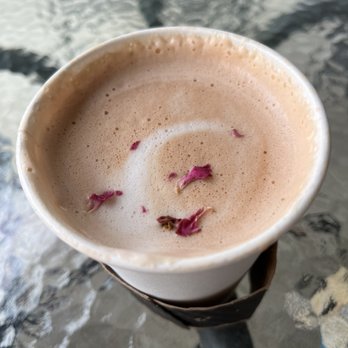 Toasted - Rosewater latte - Coffee & Tea Near Me - Montrose, California Toasted - Rosewater latte - Coffee & Tea Near Me - Montrose, California