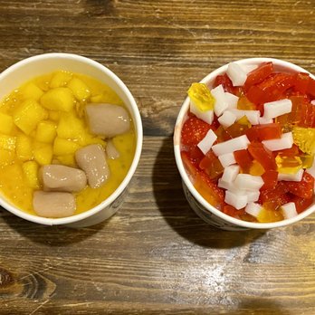 CT Sweet Kingdom - Mango Moochi Strawberry milk shaved ice - Desserts Near Me - Boston, Massachusetts CT Sweet Kingdom - Mango Moochi Strawberry milk shaved ice - Desserts Near Me - Boston, Massachusetts