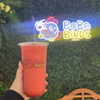 Boba Birds - Dragonfruit Slushie IG: @bayareapineapples - Bubble Tea Near Me - Pinole, California
